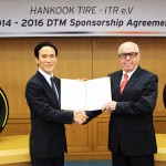 [사진자료] 한국타이어 DTM 공식 타이어 공급 후원 2016년까지 연장...기술력 인정