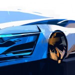 Honda FCEV Concept Sketch