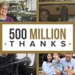 500 million GM-branded vehicles