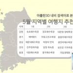 [맵퍼스_이미지] 5월 지역별 여행지 추천