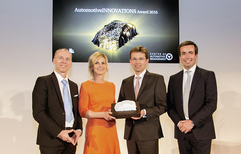 AutomotiveINNOVATIONS Award 2016: Volkswagen ist die innovationsst?kste Volumenmarke