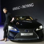 사진_렉서스 NEW LC500h와 홍보대사 가수 태양 (2)