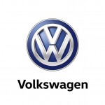 Volkswagen Logo mit Volkswagen-Schriftzug