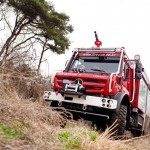 사진1-메르세데스-벤츠 유니목 다목적 산불진화 소방차