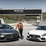 사진1-메르세데스-AMG 브랜드 앰버서더 배우 주지훈(왼쪽), 메르세데스-벤츠 코리아 마크 레인(Mark Raine) 제품 & 마케팅 부문 총괄 부사장(오른쪽)