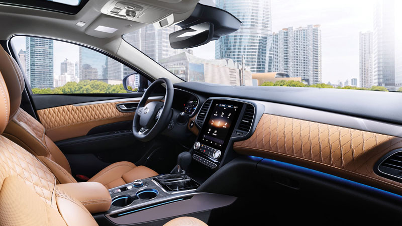 르노코리아자동차 인카페이먼트 서비스는 XM3, SM6 등 이지커넥트 시스템이 장착된 차량의 네비게이션 화면을 통해 이용 가능하다