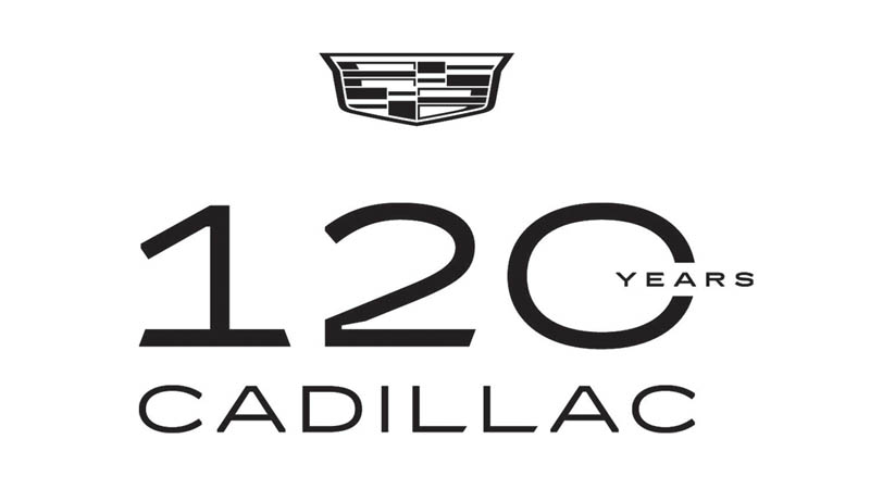 캐딜락 120주년 기념 로고
