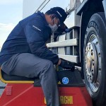 [사진1] 금호타이어_트럭버스 타이어 안점점검 캠페인